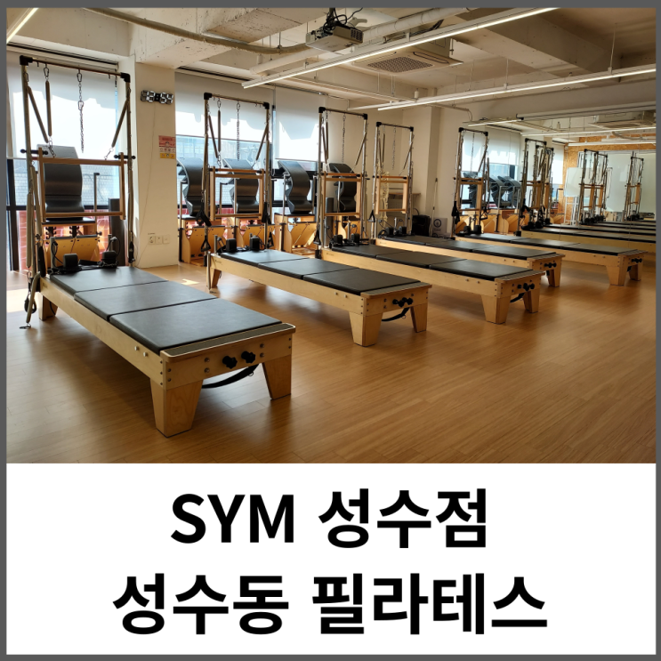  SYM 필라테스  지도자과정 교육 가능한 성수동 필라테스