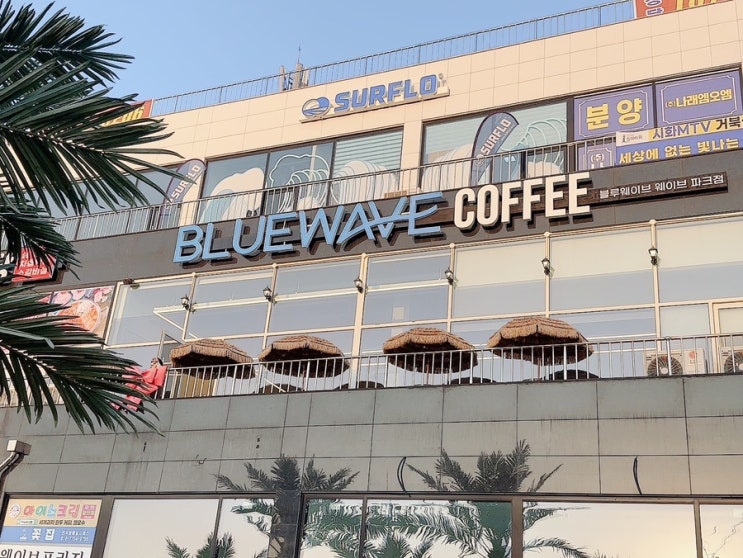  블루웨이브 커피 시흥 웨이브 파크점, 소자본 카페 창업!