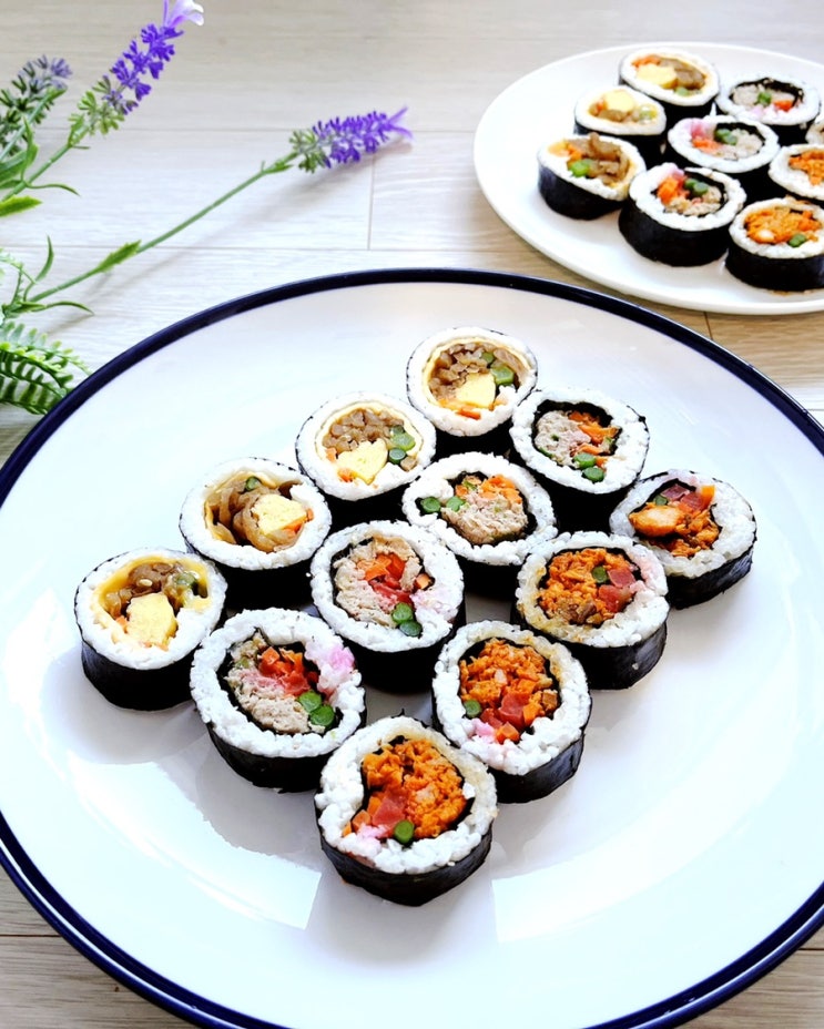  단백한줄 냉동 곤약김밥 키토식 저탄수화물 다이어트 김밥