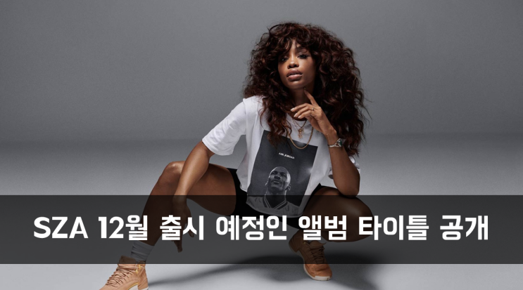 [News] SZA 12월 출시 예정인 앨범 타이틀 공개