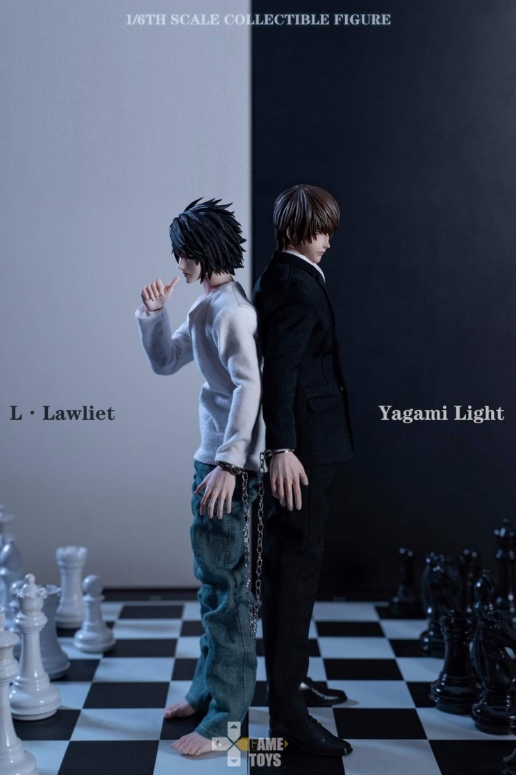 [출시소식]『Game Toys』1/6 DEATH NOTE - Light Yagami &  L Lawliet 데스노트 - 야가미 라이토 &  엘 로우라이트
