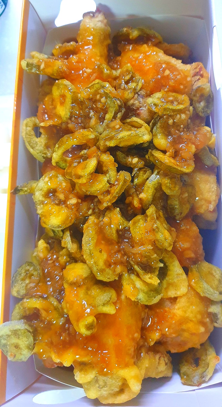  치킨플러스 메뉴 추천 (간장치킨, 제주깜슐랭, 마늘)