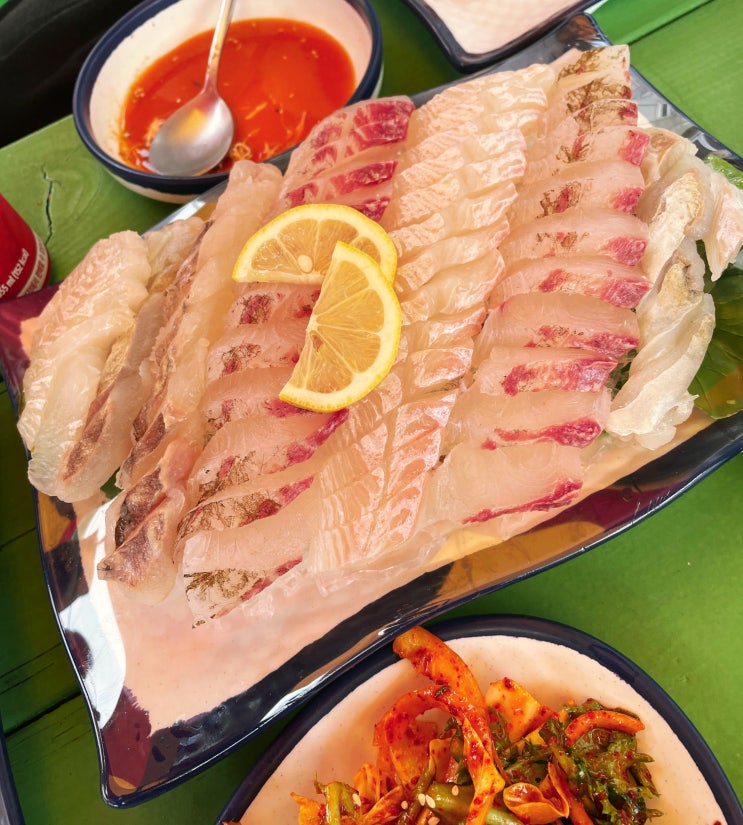 강화도 맛집 - 뷰가 좋고 저렴하게 다양한 해산물을 먹을 수 있는 선두리어시장 맛집 삼복호 횟집