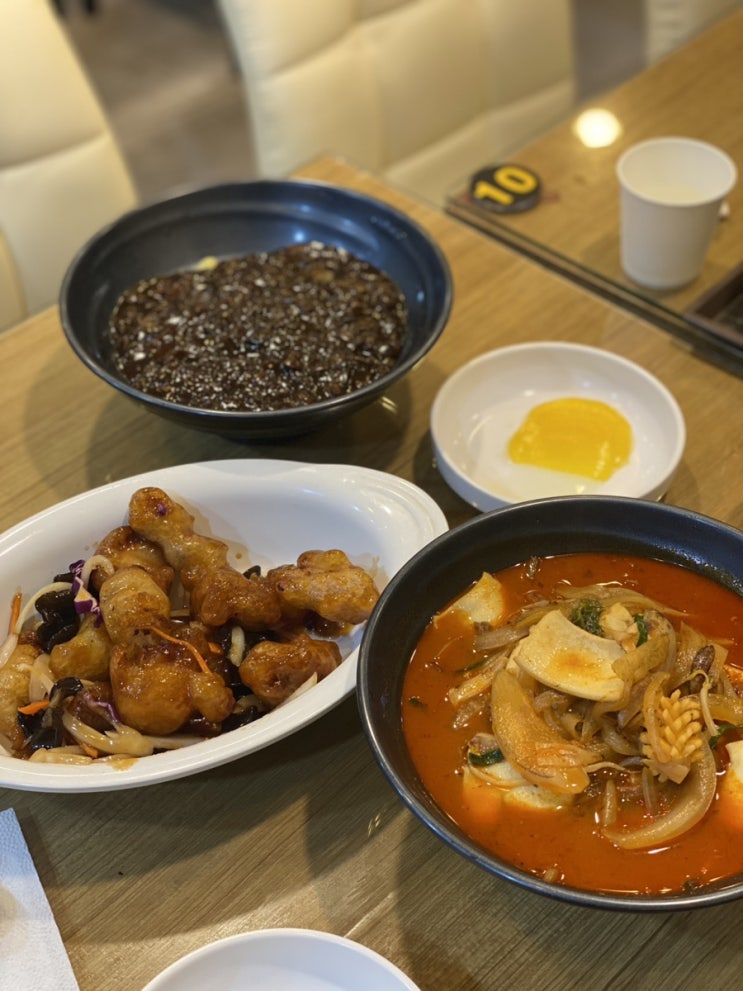  영통 짬뽕맛집) 불향 가득 짬뽕과 볶먹 탕수육!