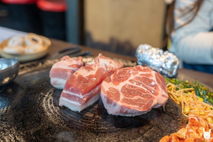 강남역 삼겹살 만족했던 솥뚜껑 삼겹살