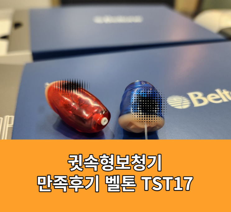  귓속형보청기 250Km거리의 센터 만족 후기