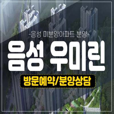 음성 우미린 풀하우스 기업복합도시 미분양아파트 우미건설 분양가 잔여세대 시세차익 투자,실거주 모델하우스 신규공급 소식!