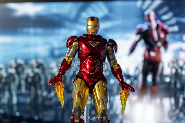  ZD TOYS 아이언맨 MK6 피규어 마크 VI