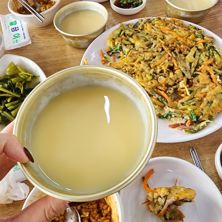  [영흥도 칼국수] 현지인 추천 맛집 '길마바지락칼국수' 바지락칼국수, 해물파전, 막걸리 후기