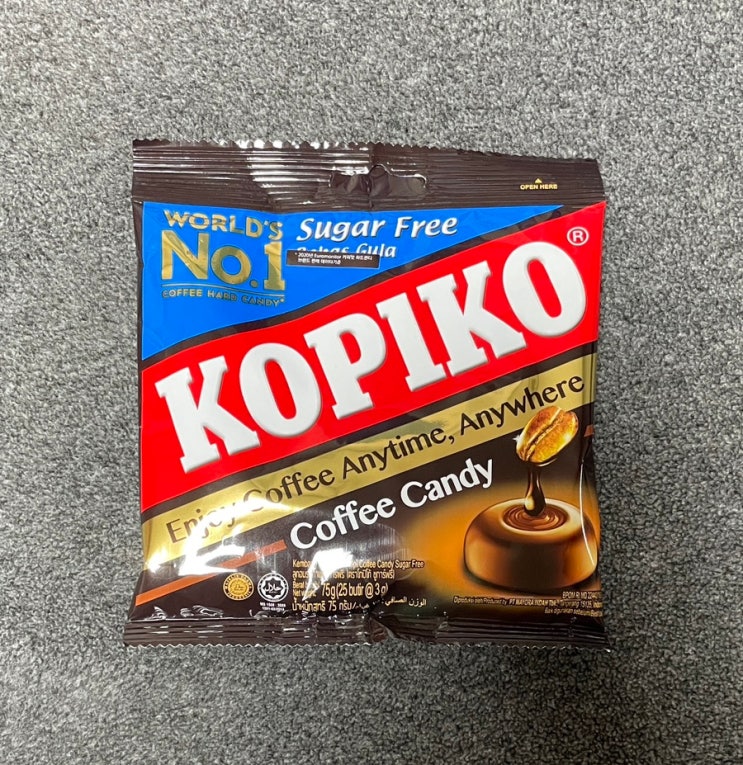 [쇼핑일기]KOPIKO Sugar Free Coffee Candy/ 코피코 슈가프리 커피사탕