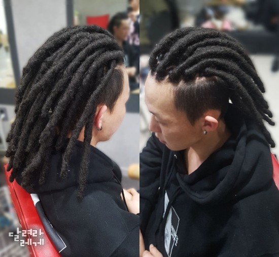  레게머리 드레드락 드레드 드레드헤어 드레드머리 투블럭드레드 블레이즈 블레이즈헤어 콘로우 달려라레게