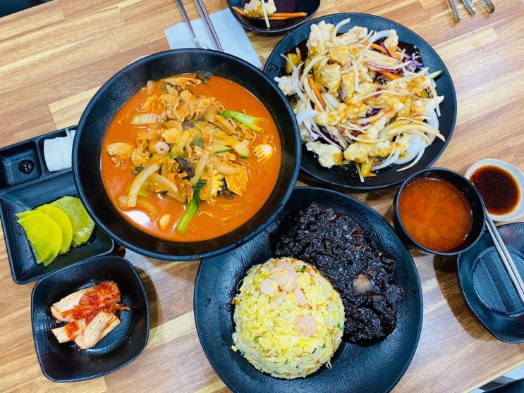  오산 짬뽕맛집 백가네짬뽕 탕수육도 훌륭해