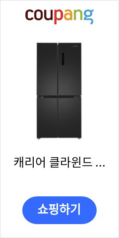  캐리어 클라윈드 피트인 4도어 냉장고 436L 방문설치, KRNF436BPS1, 블랙메탈 품질이 맘에들어 추천합니다