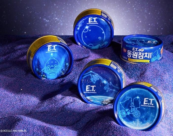  영화 E.T 동원참치 한정판 출시