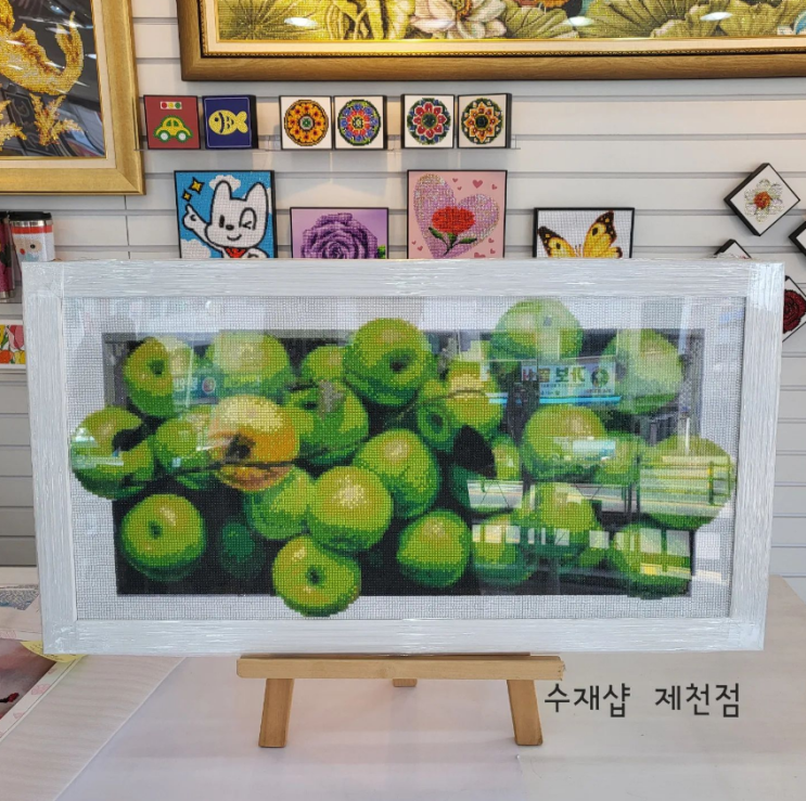  ㆍ보석십자수 수재샵 제천점ㆍ 고객님 완성작품
