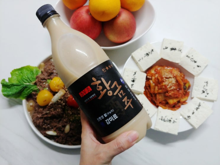  프리미엄막걸리추천 송우종명가 황금주