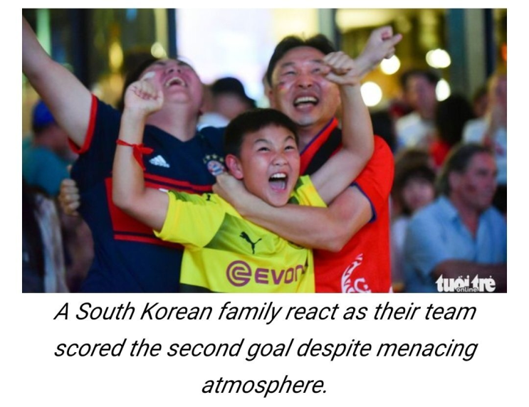  2018 러시아 월드컵, 한국 vs 독일 전, 아이들과 인생샷을 건졌다!