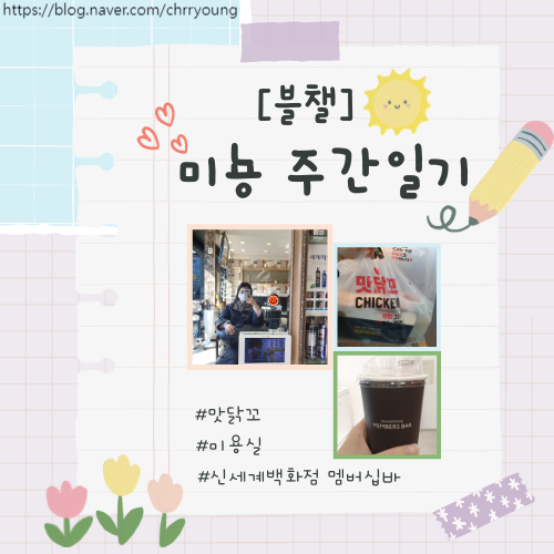  [미뇽 주간 일기] 주말에 머리하기(feat. 데이지 헤어)