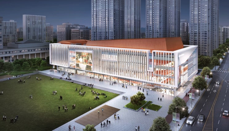 <b>콘서트홀</b> 1445석과 <b>파이프오르간</b>을 갖춘 부천아트센터... 