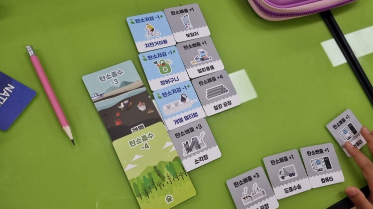  초등환경교육 탄소중립 보드게임으로 재밌게 배워봐