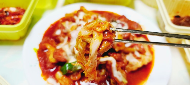  춘천닭갈비택배 조리하기 편한 서진식품 닭갈비밀키트