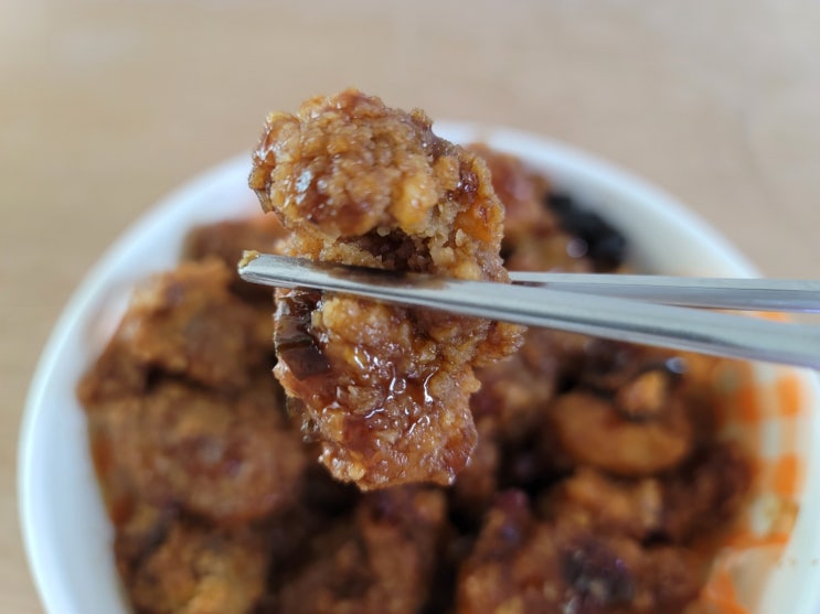  홈플러스 당당한돈 갈비맛 후라이드 후기