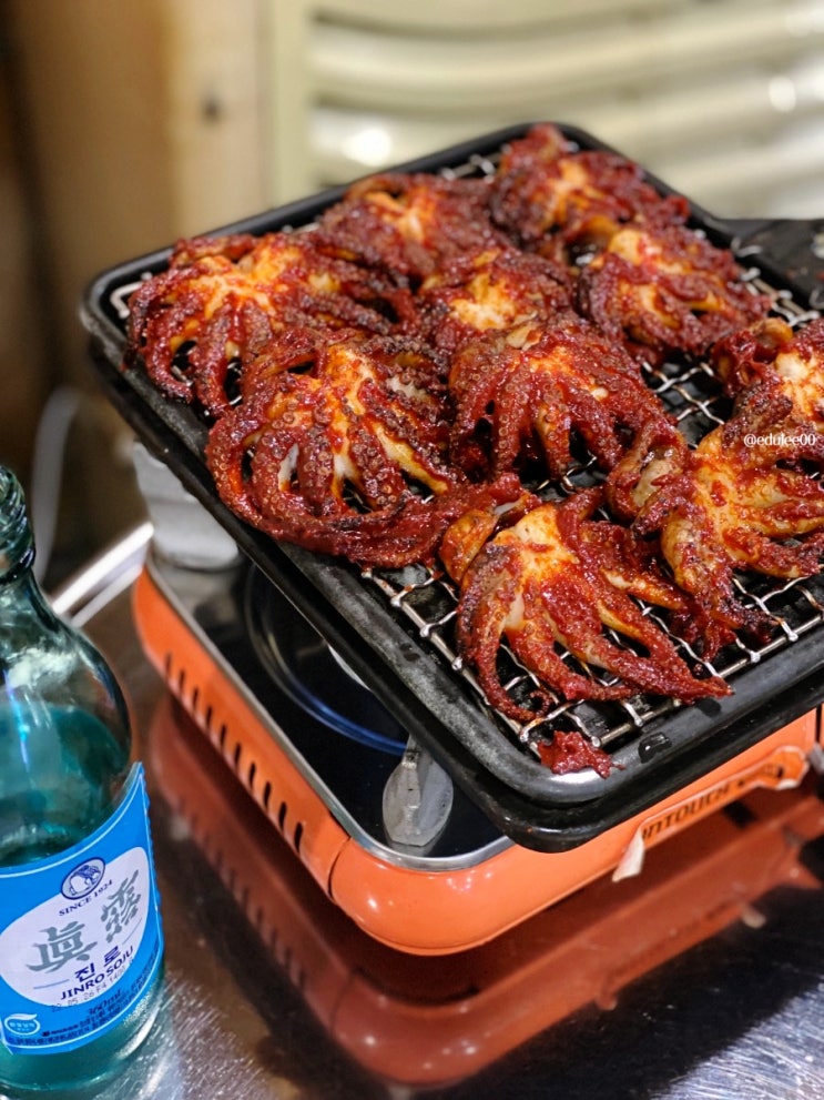  부산 서면맛집 불향 가득 희야네 석쇠쭈꾸미