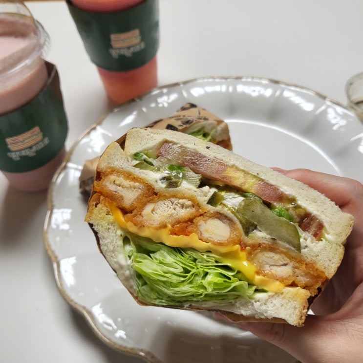  [대구맛집] 신선한 샌드위치와 샐러드 맛집 '달리는커피' 대구읍내점