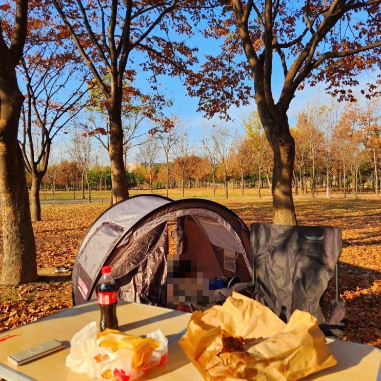 남항근린공원, 아이와 캠핑하기 좋은 송도근처 숨은공원