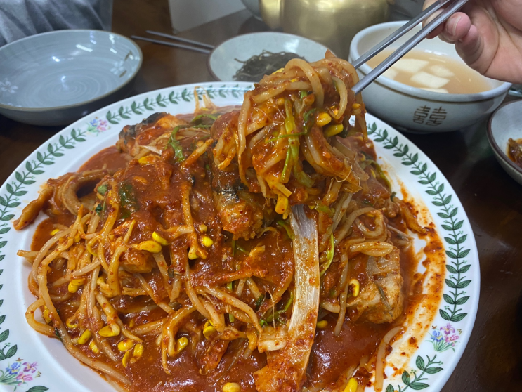  양산 통도사 맛집, 서울아구찜에서 아구찜과 돌솥밥 먹고왔어요