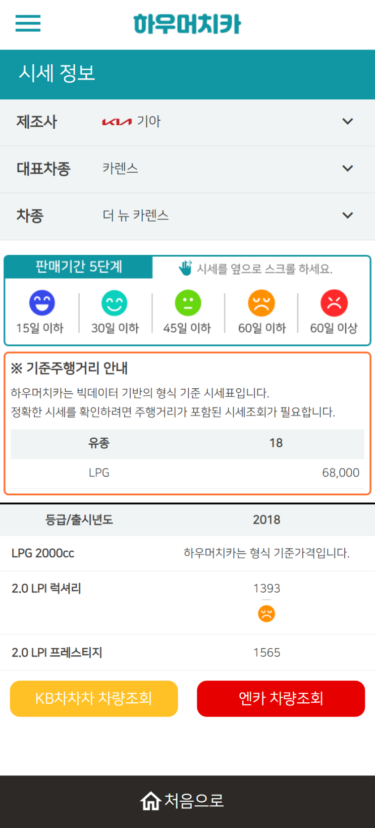 하우머치카 2022년 11월 더 뉴 카렌스 중고차시세.가격표 하우머치카 2022년 11월 더 뉴 카렌스 중고차시세.가격표