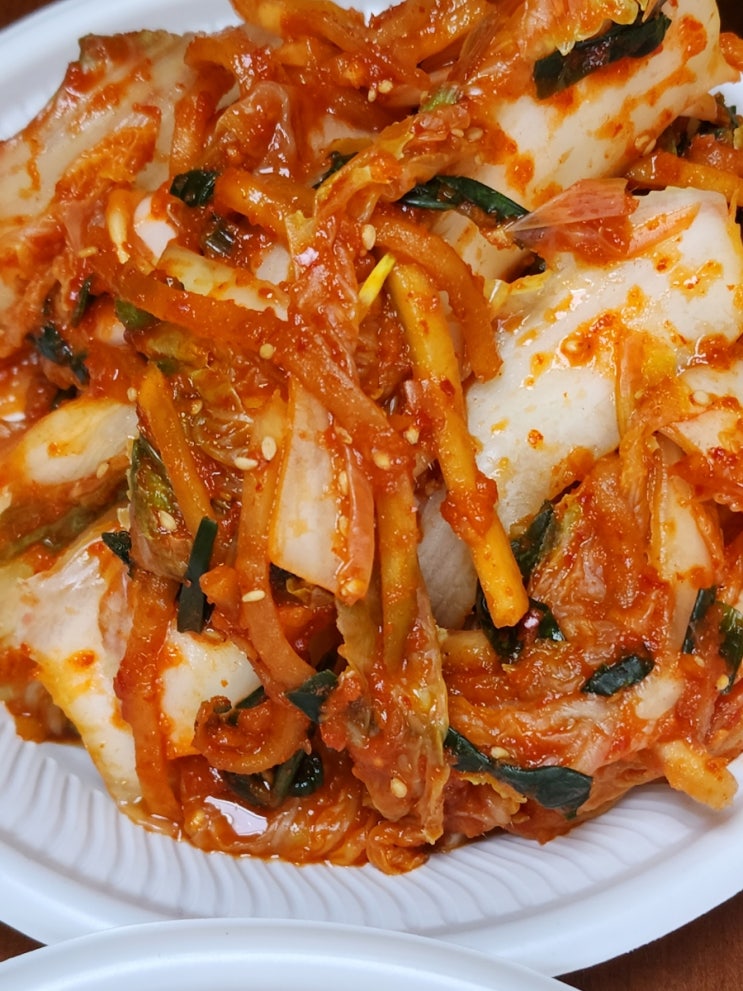 김장으로 마무리한 한주