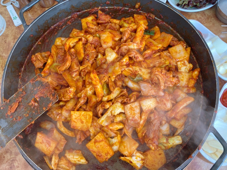  [분당 정자동] 정통춘천닭갈비 사리 없이 오직 닭갈비로 승부 보는 줄 서서 먹는 오래된 맛집