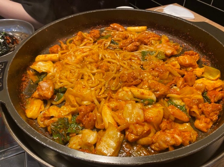  신중동 닭갈비 추천 맛있게 먹었던 부천 홍춘천 닭갈비