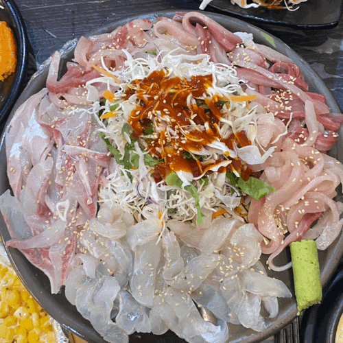  유성구 횟집 , 궁동 맛집 - 해적선에서 모듬막회 먹고 온 후기