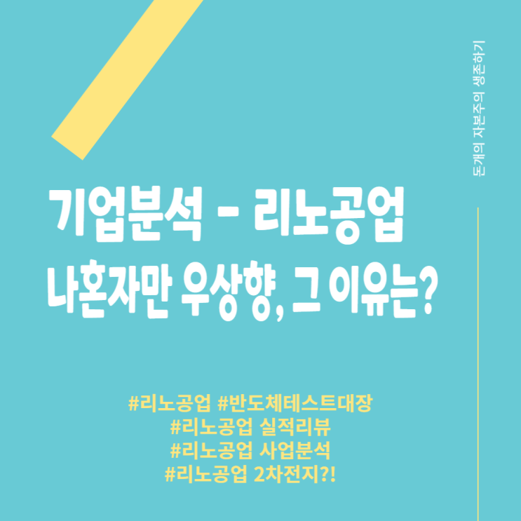  리노공업, 나혼자만 우상향, 고금리, 반도체업황 부진 속에서도 눈에 띄는 성장의 이유는?