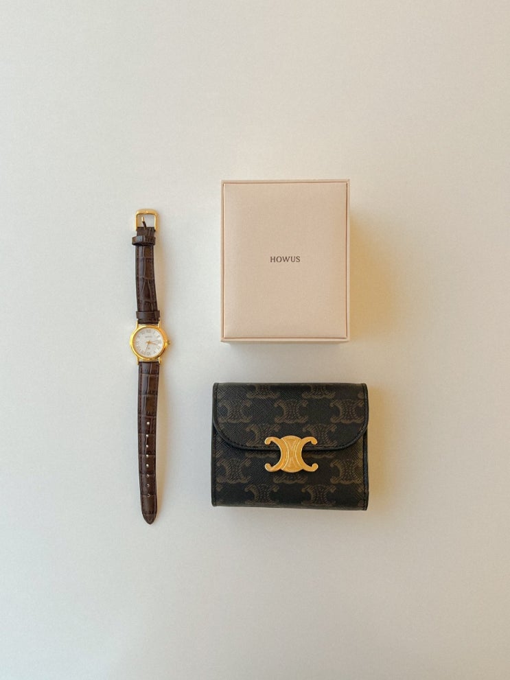  [리뷰] HOWUS호와스 CLASSIC WATCH (BROWN)