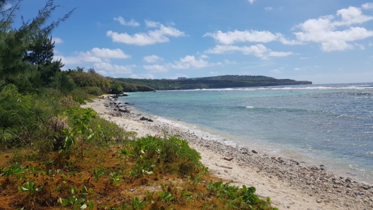  사이판 비치가 해변가 가볼만한곳: LAULAU BEACH 라우라우비치