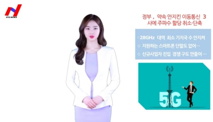  과학기술정보통신부 통신 3사 주파수 할당 박탈 / 투자없이 돈만 벌어