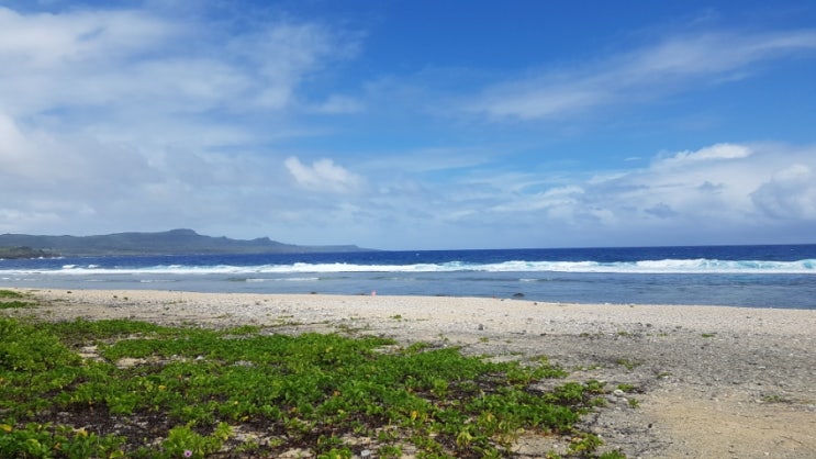  사이판 비치가 해변가 가볼만한곳: MARINE BEACH