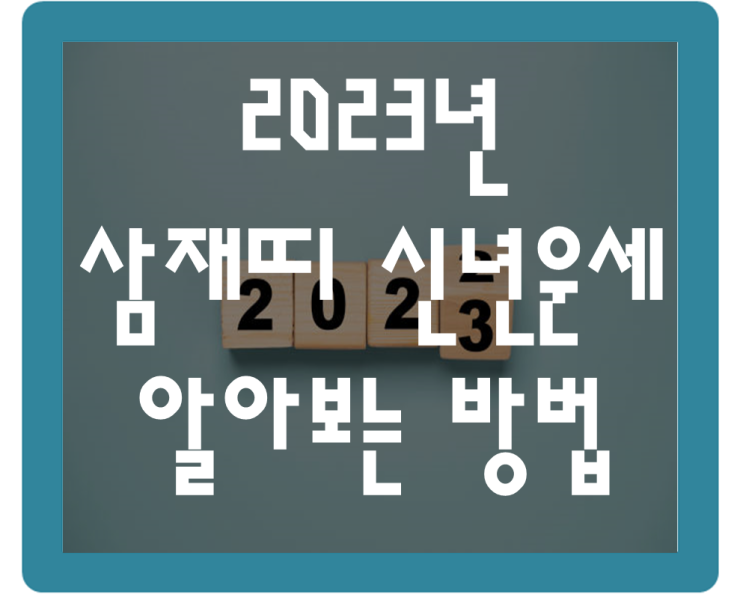  23년 삼재띠 신년운세 알아보는 방법 추천 크몽 신점 후기