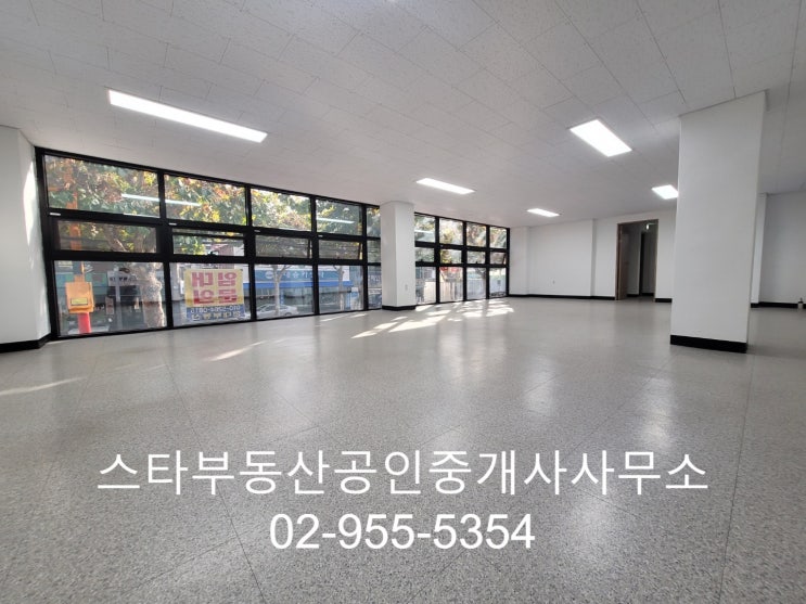  중랑역 인근 신축급 사무실 임대