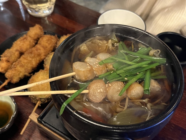  경의선 숲길 술집, "혼신꼬치" 너무 혼신의 힘을 다하는 이자카야