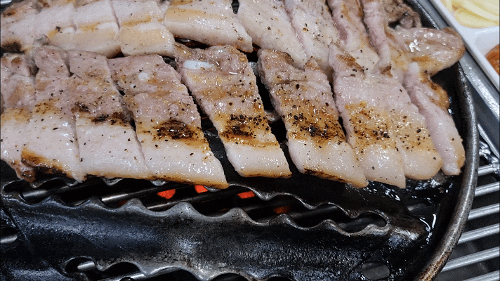  전주삼겹살맛집 허브삼겹살이 맛있는 완산벌연탄집