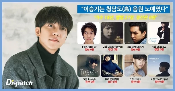  이승기 96억 수익냈는데 음원 정산 0원 후크의 18년 노예 계약 논란
