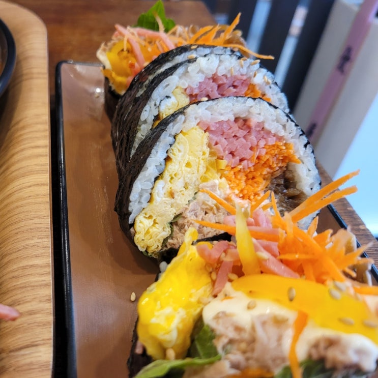  팔뚝김밥 구월동 분식 김밥집 내돈내산 후기