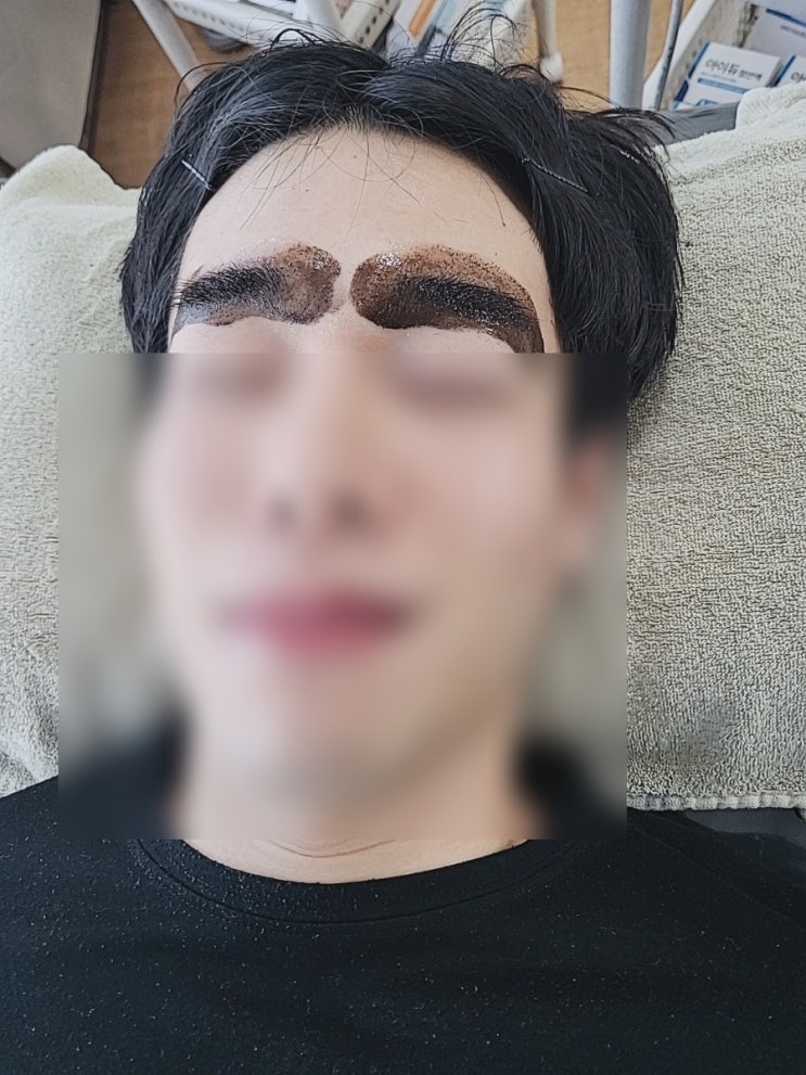  [웨딩] #7 신랑관리 대전 눈썹 반영구 문신 더레이디 wo/리터치