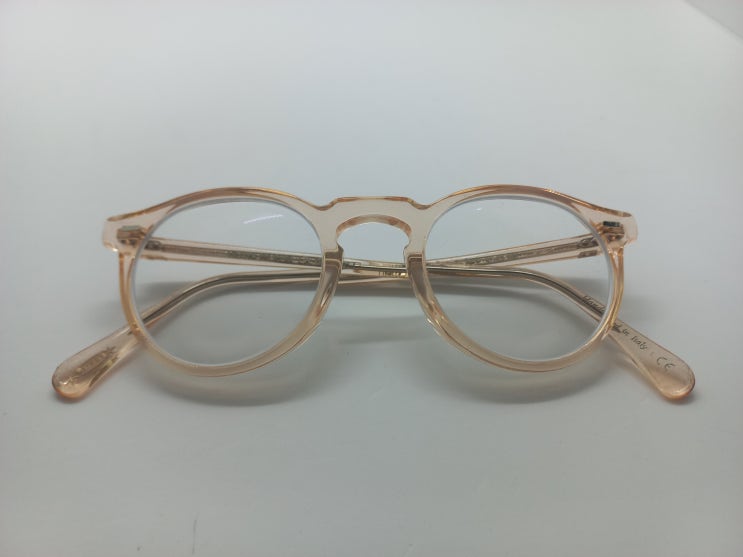  [안경수리] 올리버피플스 그레고리팩 (Oliver Peoples. Gregory peck) 뿔테 코받침 작업 안경수리점 레파로