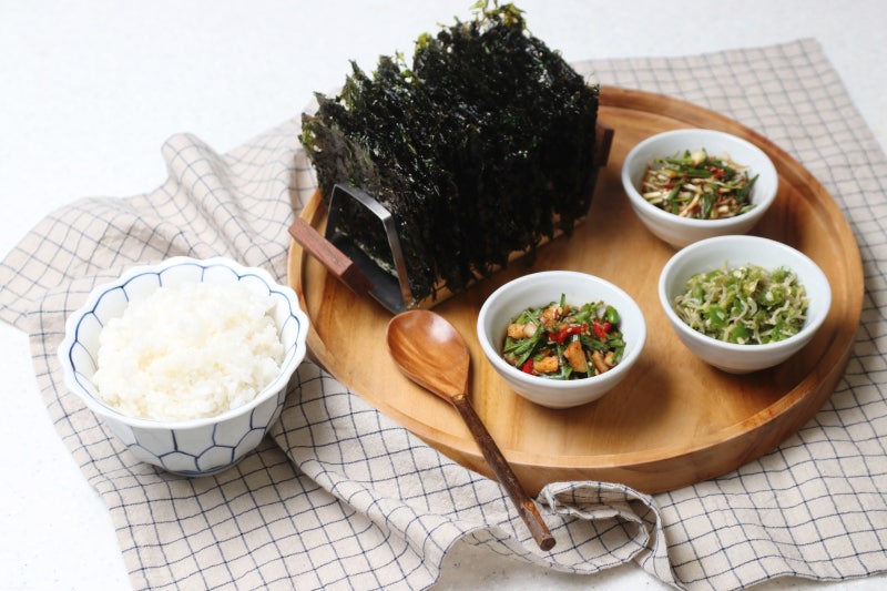 구운곱창 김매생이 총각의 김햇곱창이 나왔습니다.