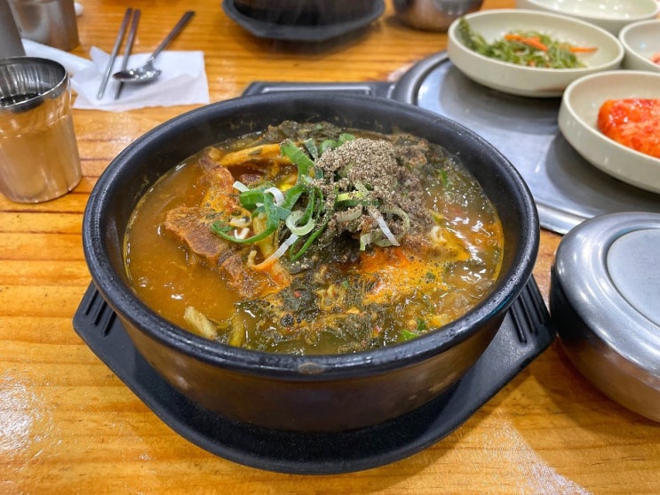  부산 수영 24시 밥집 뼈다귀 해장국이 맛있는 조마루 감자탕 부산본점
